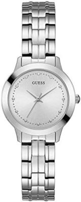 Guess Femmes Analogique Quartz Montre avec Bracelet en Acier Inoxydable W0989L1  Guess